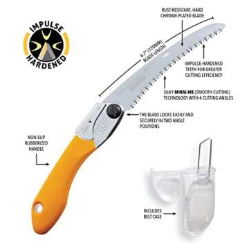 Silky Professional PocketBoy 170mm Folding Saw for Fast Cutting