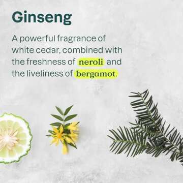 ATTITUDE 2-in-1 Body Wash and Hair Shampoo, EWG Verified Shower Gel, Dermatologically Tested, Made with Naturally Derived Ingredients, Vegan Personal Care, Ginseng and Grapeseed Oil, 16 Fl Oz