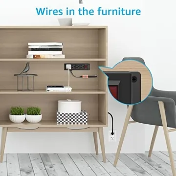 Gun Safe Power Outlet Kit with Surge Protection and 4 Outlets