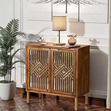 Stylish COZAYH Accent Cabinet with Easy Assembly