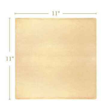 Selected Hanky 100% Pure Silk Pocket Square Solid Gold