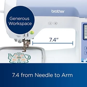 Brother PE900 Embroidery Machine with WLAN for Creative Projects