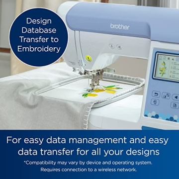 Brother PE900 Embroidery Machine with WLAN for Creative Projects