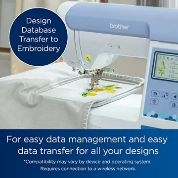 Brother PE900 Embroidery Machine with WLAN for Creative Projects
