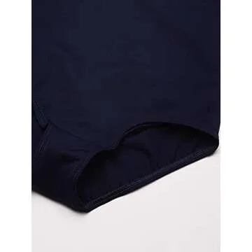 Capezio Girls' Classic Short Sleeve Leotard in Navy