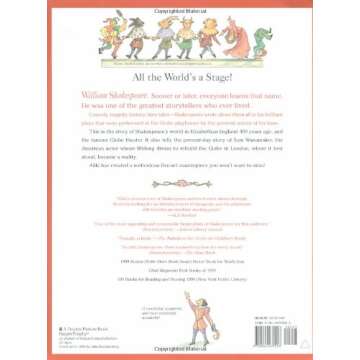 William Shakespeare & the Globe – Illustrated Introduction for All Ages (Paperback)