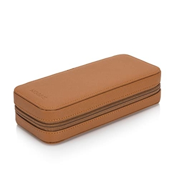 Modern Leather Watch Case for Men Travel Accessory