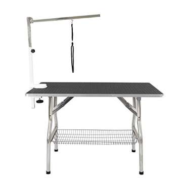 Flying Pig Large Size Super Durable Heavy Duty Dog Pet Foldable Grooming Table (44" x 24")