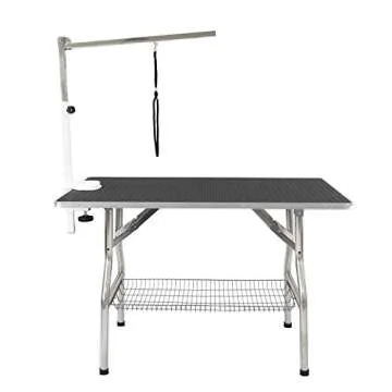 Flying Pig Large Size Super Durable Heavy Duty Dog Pet Foldable Grooming Table (44" x 24")