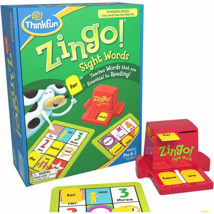 Zingo Sight Words Game - Fun for Early Readers