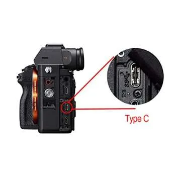 16ft 4.7M USB C to USB C Cable, 3.2 GEN 1Type C Charging Data Transfer with Cable Lock Clamp Clip Tether Cable Cord for Canon EOS R5 R6 R RP G7X M3 Sony A1 A7SIII A73 A7RIII A7C A7RIV Nikon Z5 Z6 Z7