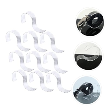 Zerodeko S-Shaped Belt Display Stands for Retail & Home Use