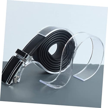 Zerodeko S-Shaped Belt Display Stands for Retail & Home Use