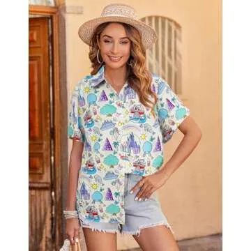 Magical Women’s Kingdom Shirt for Summer Outings