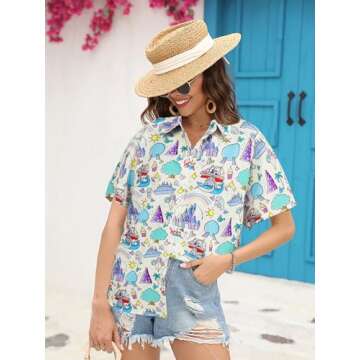 Magical Women’s Kingdom Shirt for Summer Outings