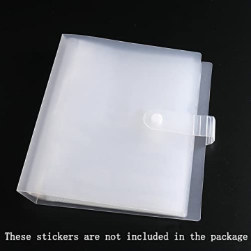 Stylish Nail Art Stickers Storage Album with 80 Slots