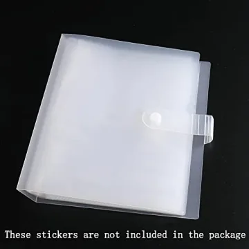 Stylish Nail Art Stickers Storage Album with 80 Slots