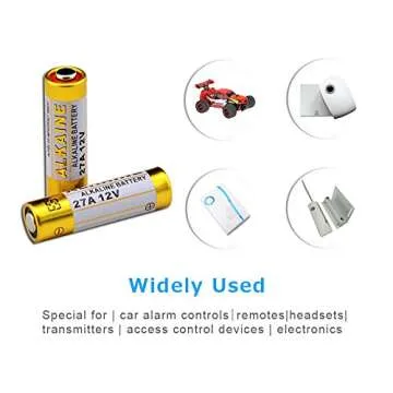 LiCB A27 27A 12V Alkaline Battery (5-Pack)