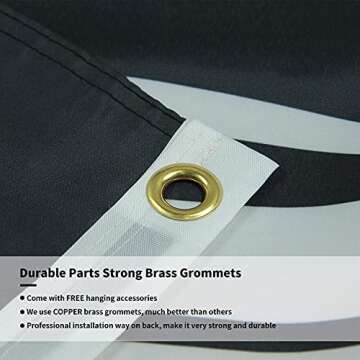 Prestige Worldwide Flag 3x5 Feet Banner,Funny Poster UV Resistance Fading & Durable Man Cave Wall Flag with Brass Grommets for College Dorm Room Decor,Outdoor,Parties,Gift,Tailgate