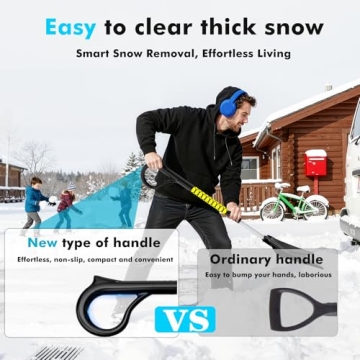 Ortiny 7 in 1 Snow Shovel Kit for Easy Winter Car Care