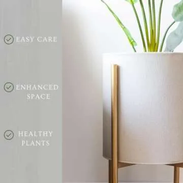 Mid-Century Modern Planter Set - Stylish Indoor Planters