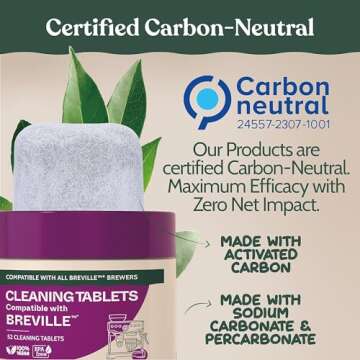 Roobi Breville Compatible Espresso Machine Cleaning & Maintenance Kit. Includes 52 Breville Cleaning...