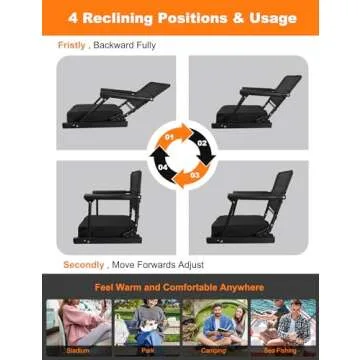 Heated Bleacher Seats With Battery for Ultimate Comfort