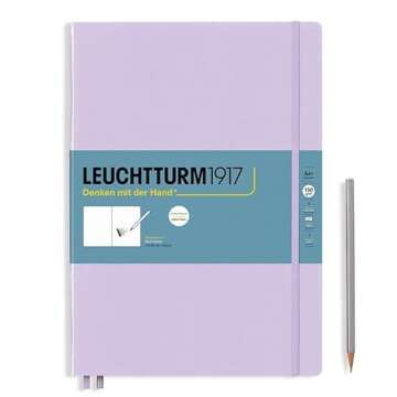 Leuchtturm1917 Master A4 Lilac Sketchbook - 112 Pages