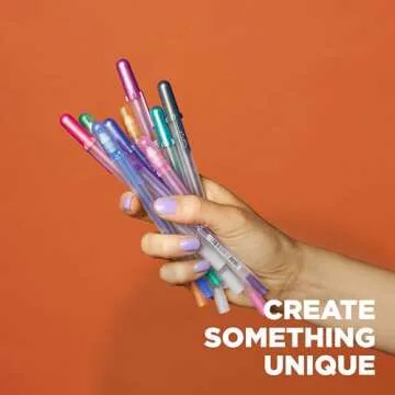 Sakura Gelly Roll Silver Shadow Gel Pens - Vibrant Art Pens