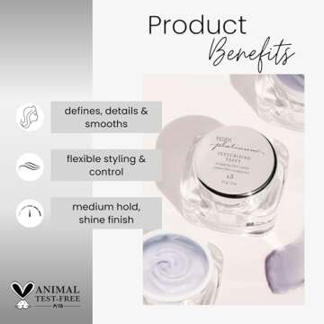 Kenra Platinum Texturizing Taffy 13 | Styling Fiber Crème | Medium Hold |Defines, Details, & Smooth...