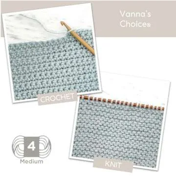 Lion Brand Yarn (1 Skein 860-130I Vanna's Choice, Honey Yarn, 1 Pack