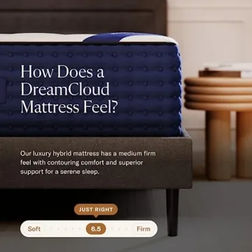DreamCloud 14" Queen Mattress - Luxury Hybrid Gel Foam