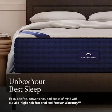 DreamCloud 14" Queen Mattress - Luxury Hybrid Gel Foam