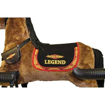 Rockin' Rider Legend Plush Spring Horse for Kids