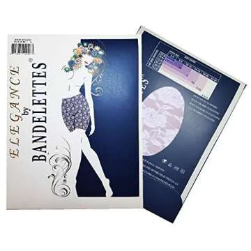 Bandelettes ELEGANCE Anti-Chafing Lace Panty Shorts - Prevent Thigh Chafing – Semi-Compression Shorts for Inner-thigh Rubbing - Breathable & Comfortable - Women's Underwear & Lingerie (White,XXL)