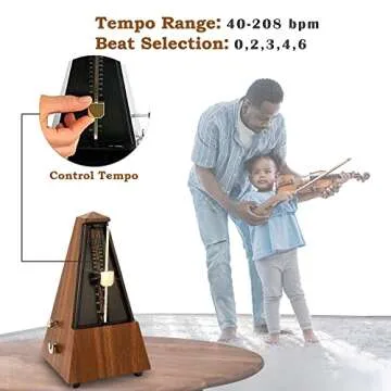 Tempi Mechanical Metronome - Precision Timing for Musicians