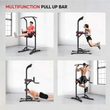 Joppoint Adjustable Power Tower for Home Gym Workouts