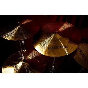 HAIRIESIS Exquisite Alloy Cymbal Set for Beginners
