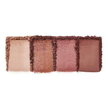 e.l.f. Creamy Blendable/Ultra-Pigmented/Easy to Apply/Matte & Shimmer Bite-Size Eyeshadows, Berry Bad, 0.12 Oz