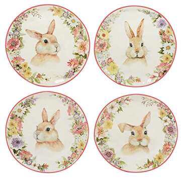Easter Garden 16 pc Dinnerware Set for 4