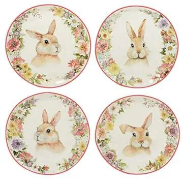Easter Garden 16 pc Dinnerware Set for 4