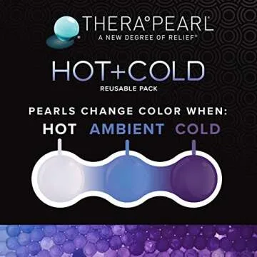TheraPearl 14068 Color Changing Reusable Hot Cold Pack with Gel Bead