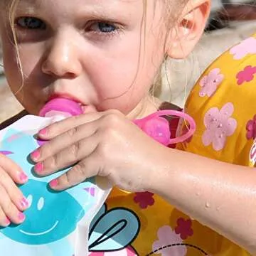 SoftSip Pouch Tops & Reusable Baby Food Pouches 4 pk