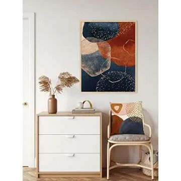 Vibrant Jartinle Abstract Pillow Covers Set of 4