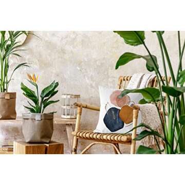 Vibrant Jartinle Abstract Pillow Covers Set of 4