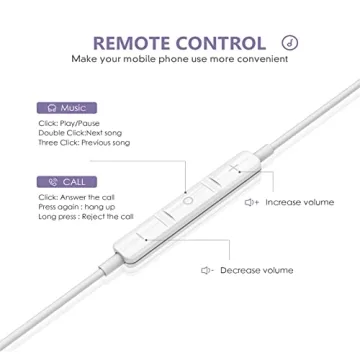 MFi Certified iPhone Headphones with Lightning Connector