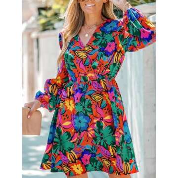 CUPSHE Women's Floral Mini Dress for All Occasions