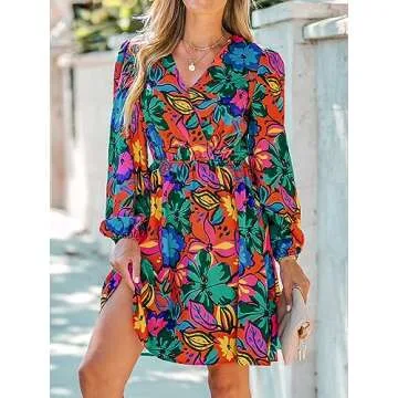 CUPSHE Women's Floral Mini Dress for All Occasions