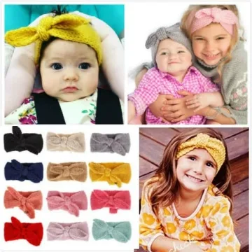 Soft Baby Girl Headbands - Warm and Adorable for Toddlers