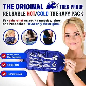 Ice Pack Set for Hot and Cold Therapy - Pain Relief